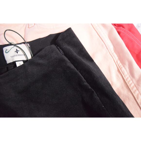 Tuckernuck Pants Womens Small Straight Leg High Rise Soft Stretch New Side Zip - Picture 4 of 5